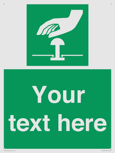 Custom Safe condition: Emergency stop button